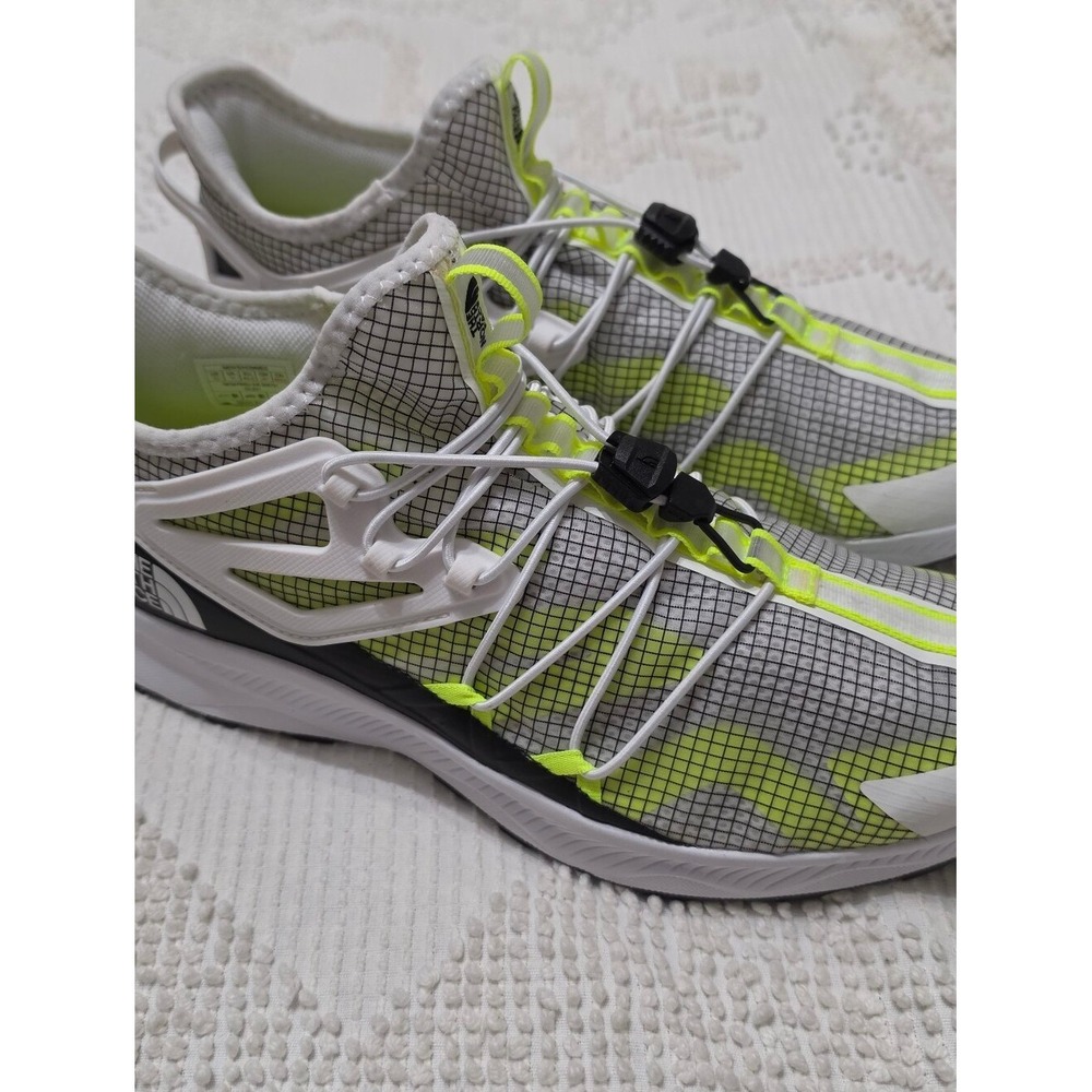 The North Face Men's Athletic Sneakers - White & Neon Yellow Size 12